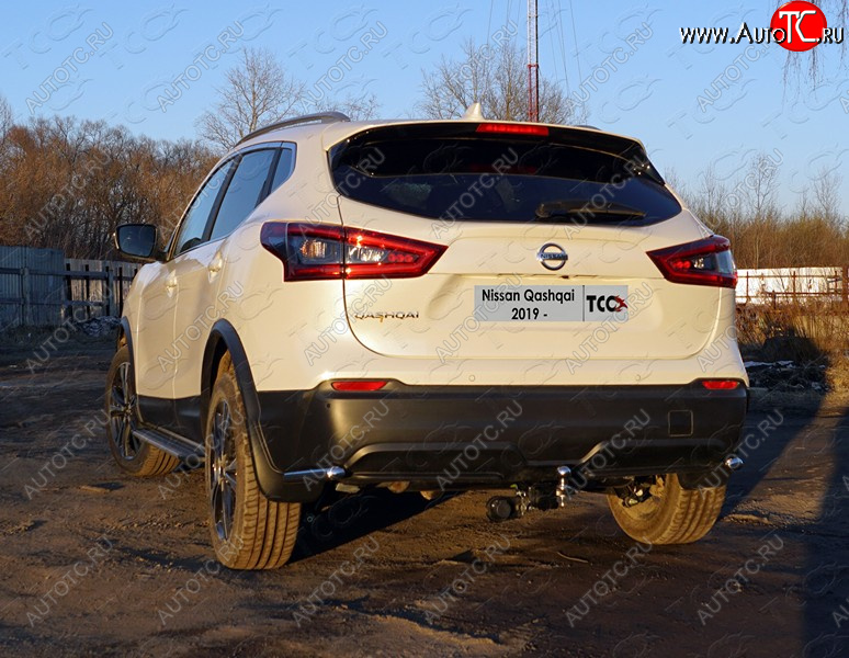 15 249 р. Фаркоп (тягово-сцепное устройство) TCC Nissan Qashqai 2 J11 рестайлинг (2017-2022) (оцинкованный, шар Е )  с доставкой в г. Горно‑Алтайск