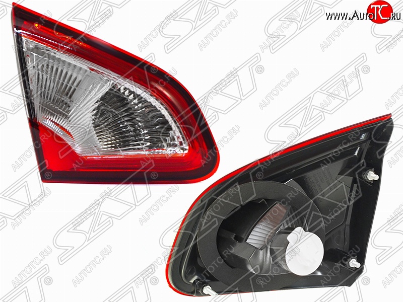 3 699 р. Левый фонарь SAT (внутренний) Nissan Qashqai 1 J10 рестайлинг (2010-2013)  с доставкой в г. Горно‑Алтайск