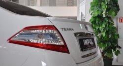 4 999 р. Лип спойлер Impul Nissan Teana 2 J32 дорестайлинг (2008-2011) (Неокрашенный)  с доставкой в г. Горно‑Алтайск. Увеличить фотографию 2