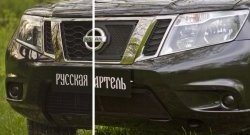 2 199 р. Защитная сетка решетки переднего бампера РА Nissan Terrano D10 рестайлинг (2016-2022)  с доставкой в г. Горно‑Алтайск. Увеличить фотографию 4