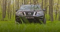 2 199 р. Защитная сетка решетки переднего бампера РА Nissan Terrano D10 рестайлинг (2016-2022)  с доставкой в г. Горно‑Алтайск. Увеличить фотографию 5