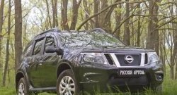 1 379 р. Защитная сетка решетки радиатора РА Nissan Terrano D10 дорестайлинг (2013-2016)  с доставкой в г. Горно‑Алтайск. Увеличить фотографию 3