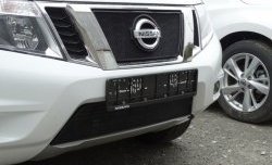 Сетка в решетку радиатора Russtal Nissan Terrano D10 рестайлинг (2016-2022)