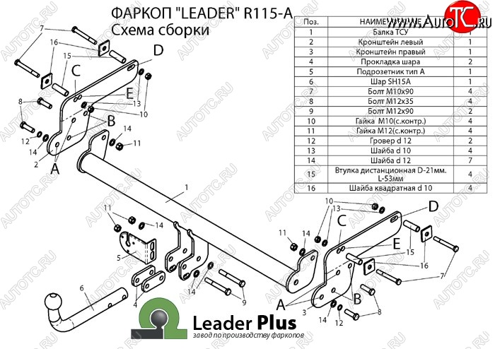 6 949 р. Фаркоп Лидер Плюс Renault Duster HS рестайлинг (2015-2021) (Без электропакета)  с доставкой в г. Горно‑Алтайск