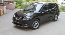 1 749 р. Накладки порожков салона RA Nissan X-trail 3 T32 рестайлинг (2017-2022) (Комплект (4 шт.))  с доставкой в г. Горно‑Алтайск. Увеличить фотографию 2