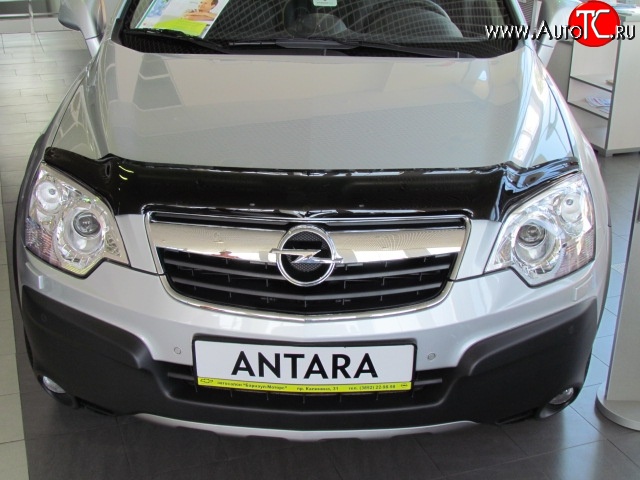 4 599 р. Дефлектор капота NovLine Opel Antara (2006-2010)  с доставкой в г. Горно‑Алтайск