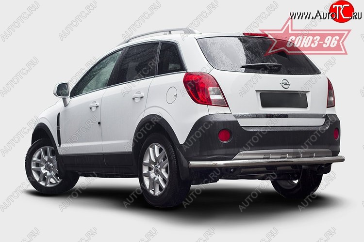 15 344 р. Защита заднего бампера Souz-96 (d60) Opel Antara рестайлинг (2010-2015)  с доставкой в г. Горно‑Алтайск