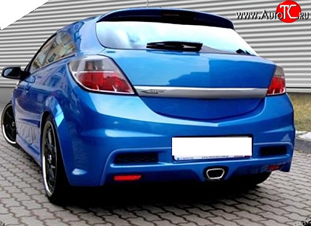 3 649 р. Спойлер Sport Opel Astra H GTC хэтчбек 3 дв. дорестайлинг (2004-2006) (Неокрашенный)  с доставкой в г. Горно‑Алтайск