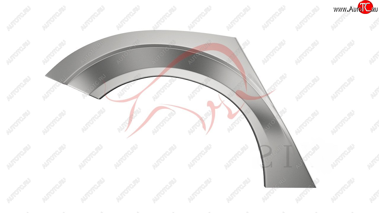 2 189 р. Правая задняя ремонтная арка (внешняя) Wisentbull  Opel Astra  H (2007-2015) универсал рестайлинг (оцинкованная сталь 1-1,2 мм)  с доставкой в г. Горно‑Алтайск