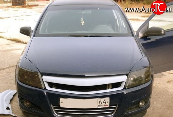 5 399 р. Решётка радиатора Style Opel Astra H хэтчбек 5дв дорестайлинг (2004-2007) (Неокрашенная)  с доставкой в г. Горно‑Алтайск