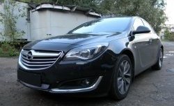 1 539 р. Сетка на бампер (рестайлинг) Russtal (хром) Opel Insignia A универсал рестайлинг (2013-2017)  с доставкой в г. Горно‑Алтайск. Увеличить фотографию 3