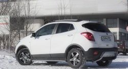 9 399 р. Защита заднего бампера из трубы диаметром 51 мм Petroil Tuning Opel Mokka  дорестайлинг (2012-2016)  с доставкой в г. Горно‑Алтайск. Увеличить фотографию 2