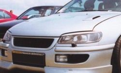 1 649 р. Реснички на фары CT Opel Omega B универсал (1994-2004) (Неокрашенные)  с доставкой в г. Горно‑Алтайск. Увеличить фотографию 2