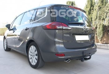 22 699 р. Фаркоп Aragon. (шар A) Opel Zafira С дорестайлинг (2011-2016)  с доставкой в г. Горно‑Алтайск. Увеличить фотографию 4