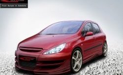 27 699 р. Передний бампер Inferno Peugeot 307 универсал дорестайлинг (2001-2005)  с доставкой в г. Горно‑Алтайск. Увеличить фотографию 1