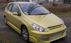 24 499 р. Передний бампер Rieger Peugeot 307 универсал дорестайлинг (2001-2005)  с доставкой в г. Горно‑Алтайск. Увеличить фотографию 1