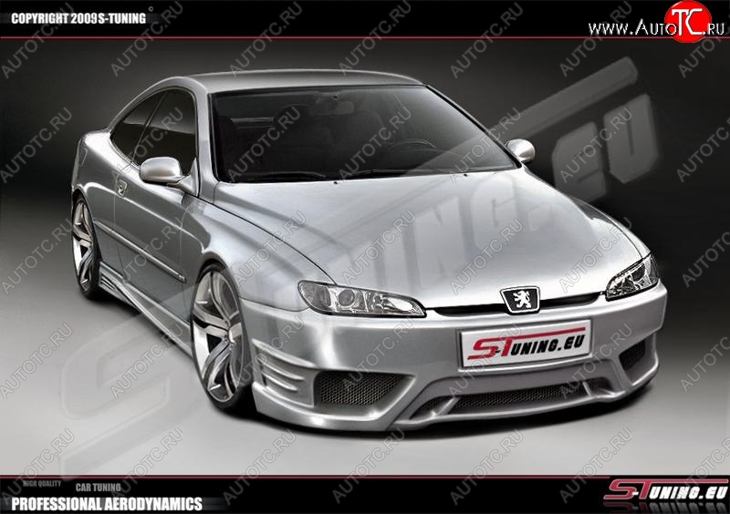 25 899 р. Передний бампер COUPE ST Peugeot 406 8B седан рестайлинг (1999-2004)  с доставкой в г. Горно‑Алтайск