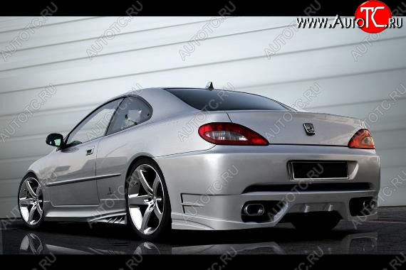 22 899 р. Задний бампер COUPE R1 Peugeot 406 8B седан дорестайлинг (1995-1999)  с доставкой в г. Горно‑Алтайск