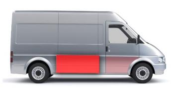 1 889 р. Правая средняя боковая панель (ремонтная) Wisentbull Fiat Ducato 244 (2002-2012)  с доставкой в г. Горно‑Алтайск. Увеличить фотографию 2