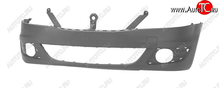 1 599 р. Передний бампер Стандарт Renault Logan 1 рестайлинг (2010-2016) (Неокрашенный)  с доставкой в г. Горно‑Алтайск