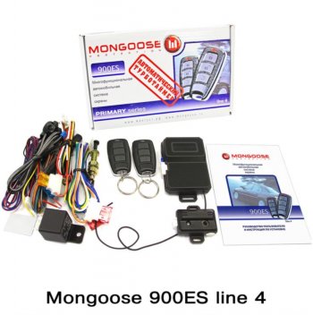 Автосигнализация Mongoose 900ES line 4 Toyota Pronard (1999-2004)