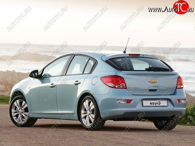 3 099 р. Задняя левая ремонтная арка AUTOFERRUM  Chevrolet Cruze  J305 (2009-2015) хэтчбек дорестайлинг, хэтчбек рестайлинг (Оцинкованная сталь 0,8 мм.)  с доставкой в г. Горно‑Алтайск