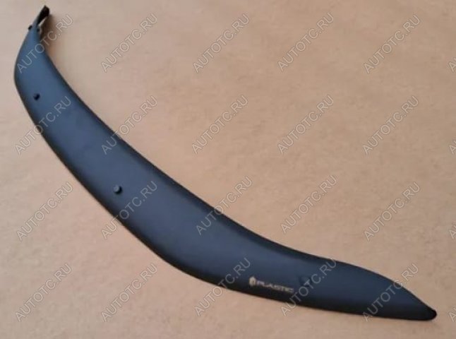 2 299 р.  Дефлектор капота (GUN156, TGN156) CA-Plastic  Toyota Fortuner  AN160 (2015-2025) дорестайлинг, рестайлинг (Серия Strong черная)  с доставкой в г. Горно‑Алтайск