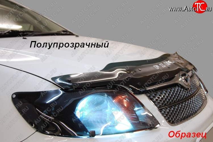 2 049 р. Защита фар CA-Plastic  Mitsubishi L200  4 (2006-2016)  дорестайлинг,  рестайлинг (Classic полупрозрачный)  с доставкой в г. Горно‑Алтайск