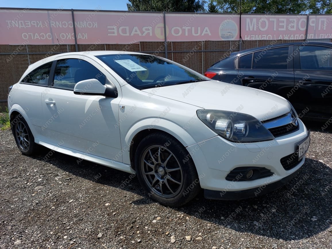 3 499 р. Пластиковые накладки порогов Фанат Тюнинг  Opel Astra  H GTC (2004-2011) хэтчбек 3 дв. дорестайлинг, хэтчбек 3 дв. рестайлинг (неокрашенные (глянец под окраску))  с доставкой в г. Горно‑Алтайск