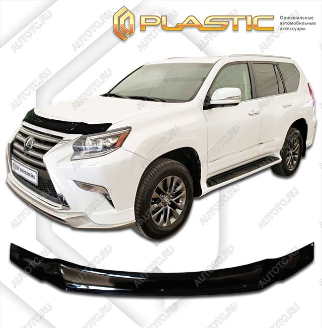 2 799 р. Дефлектор капотаClassic черныйLexusGX 4602013 – 2022URJ150  с доставкой в г. Горно‑Алтайск