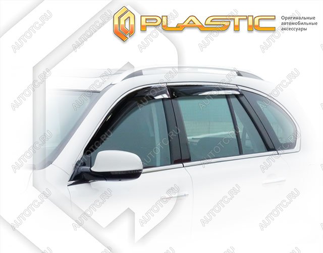 3 079 р. Ветровики дверей Classic полупрозрачный CA Plastic на Haval H8  2015–н.в.   с доставкой в г. Горно‑Алтайск