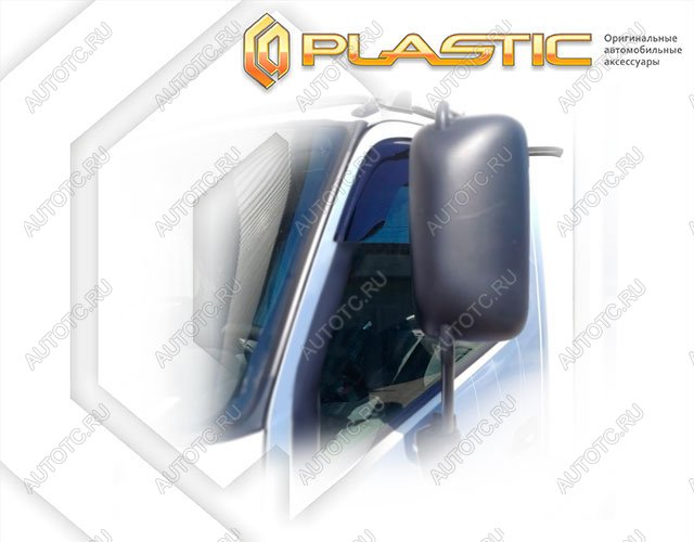2 799 р. Ветровики дверей Classic полупрозрачный CA Plastic на Hino 300  2018–н.в.  с доставкой в г. Горно‑Алтайск