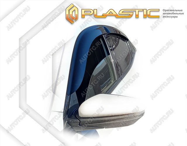 2 799 р. Ветровики дверей Classic полупрозрачный CA Plastic на Honda  Civic Х поколение, хэтчбек, 5 дв., рынок Японии 2017 - 2021  с доставкой в г. Горно‑Алтайск