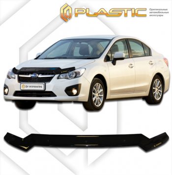 Дефлектор капота CA-Plastic Subaru (Субару) Impreza (Импреза)  GJ (2012-2017) GJ седан