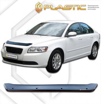 Дефлектор капота CA-Plastic Volvo (Вольво) S40 (С40)  MS седан (2004-2012) MS седан дорестайлинг, рестайлинг