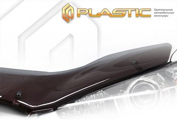 Дефлектор капота CA-Plastic Ford (Форд) Edge (Эдж)  U387 (2011-2015) U387 рестайлинг