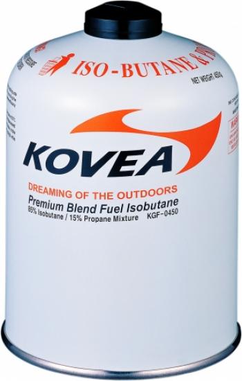 639 р. Баллон газовый резьбовой KOVEA Screw type gas 450 g KOVEA kgf-450  с доставкой в г. Горно‑Алтайск. Увеличить фотографию 1