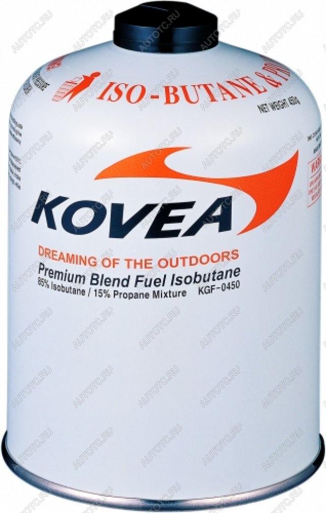 639 р. Баллон газовый резьбовой KOVEA Screw type gas 450 g KOVEA kgf-450  с доставкой в г. Горно‑Алтайск