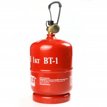 2 639 р. Баллон газовый стальной GZWM LPG BT-1, 2,4 л. Grotkuv (РП) GZWM lpg-bt-1  с доставкой в г. Горно‑Алтайск. Увеличить фотографию 1