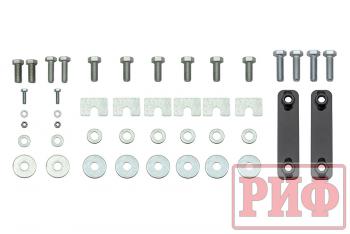 89 019 р. Бампер РИФ силовой задний Toyota Land Cruiser 76 2007+ с квадратом под фаркоп и фонарями РИФ rif076-21150  с доставкой в г. Горно‑Алтайск. Увеличить фотографию 10