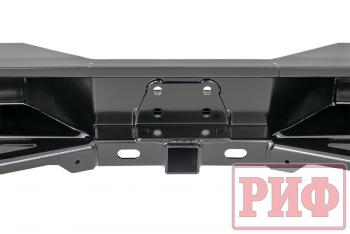 89 019 р. Бампер РИФ силовой задний Toyota Land Cruiser 76 2007+ с квадратом под фаркоп и фонарями РИФ rif076-21150  с доставкой в г. Горно‑Алтайск. Увеличить фотографию 7