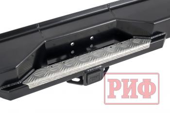 89 019 р. Бампер РИФ силовой задний Toyota Land Cruiser 76 2007+ с квадратом под фаркоп и фонарями РИФ rif076-21150  с доставкой в г. Горно‑Алтайск. Увеличить фотографию 6