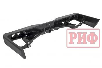 89 019 р. Бампер РИФ силовой задний Toyota Land Cruiser 76 2007+ с квадратом под фаркоп и фонарями РИФ rif076-21150  с доставкой в г. Горно‑Алтайск. Увеличить фотографию 3