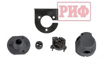 75 709 р. Бампер РИФ силовой задний Toyota Land Cruiser 78 2007+ с квадратом под фаркоп и фонарями РИФ rif078-21150  с доставкой в г. Горно‑Алтайск. Увеличить фотографию 14