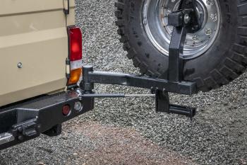 100 649 р. Бампер РИФ силовой задний Toyota Land Cruiser 78 2007+ с квадратом под фаркоп, калиткой и фонарями РИФ rif078-21125  с доставкой в г. Горно‑Алтайск. Увеличить фотографию 5