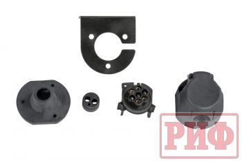 100 649 р. Бампер РИФ силовой задний Toyota Land Cruiser 78 2007+ с квадратом под фаркоп, калиткой и фонарями РИФ rif078-21125  с доставкой в г. Горно‑Алтайск. Увеличить фотографию 15