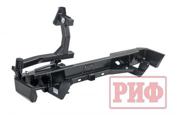 100 649 р. Бампер РИФ силовой задний Toyota Land Cruiser 78 2007+ с квадратом под фаркоп, калиткой и фонарями РИФ rif078-21125  с доставкой в г. Горно‑Алтайск. Увеличить фотографию 10