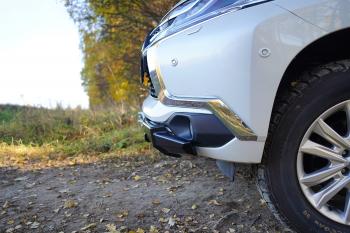 39 519 р. Бампер РИФ силовой передний Mitsubishi Pajero Sport 2015-2020 дизель под площадку для лебёдки RIFPS3-33003 РИФ rifps3-10070  с доставкой в г. Горно‑Алтайск. Увеличить фотографию 14