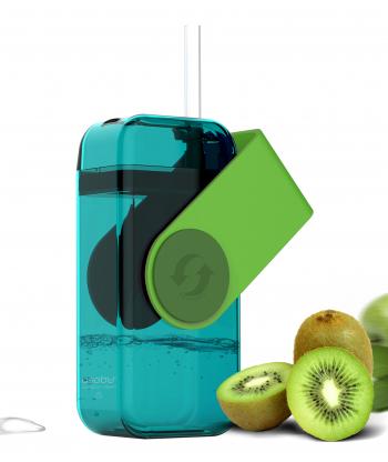 1 189 р. Бутылка JUICY DRINK, 290 мл, бирюзазеленый ASOBU jb300.04-green  с доставкой в г. Горно‑Алтайск. Увеличить фотографию 3