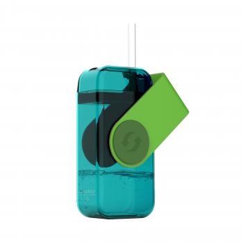 1 189 р. Бутылка JUICY DRINK, 290 мл, бирюзазеленый ASOBU jb300.04-green  с доставкой в г. Горно‑Алтайск. Увеличить фотографию 2